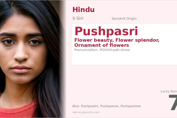 Pushpasri Name Meaning — Sanskrit Origin, Girl Name & Details (2025)
