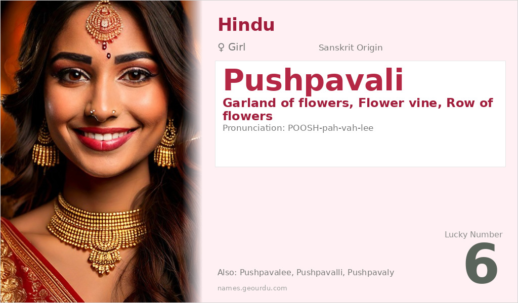 Pushpavali Name Meaning and Details
