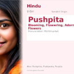 Pushpita Name Meaning and Details