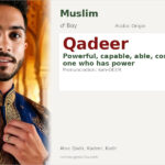 Qadeer Name Meaning and Details