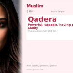 Qadera Name Meaning and Details