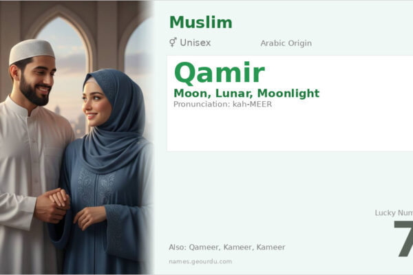 Qamir Name Meaning — Arabic Origin, Gender & Details (2025)