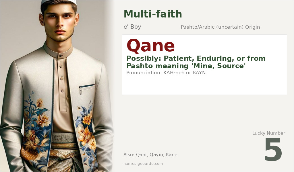 Qane Name Meaning and Details