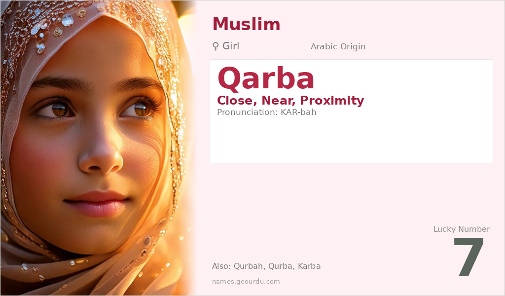 Qarba Name Meaning and Details