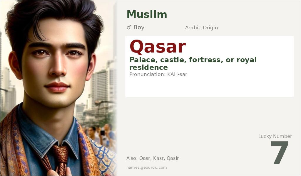 Qasar Name Meaning and Details