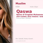 Qaswa Name Meaning and Details