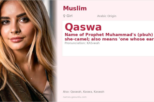 Qaswa Name Meaning — Arabic Origin, Girl Name & Islamic Significance (2025)