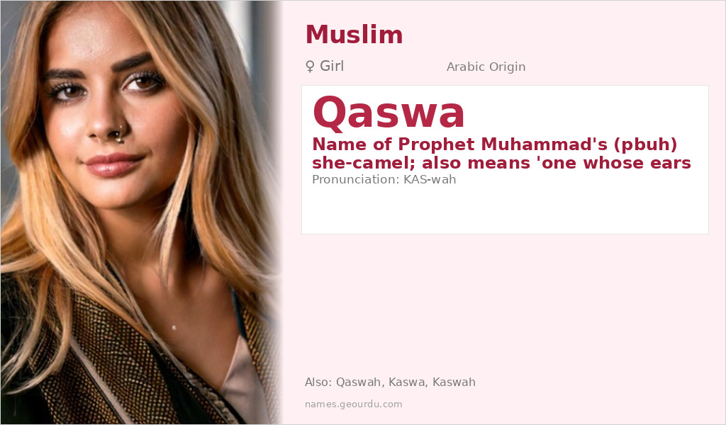 Qaswa Name Meaning and Details