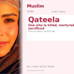 Qateela Name Meaning and Details