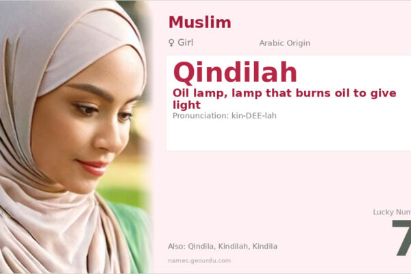 Qindilah Name Meaning — Arabic Origin, Girl Name & Details (2025)