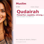 Qudairah Name Meaning and Details