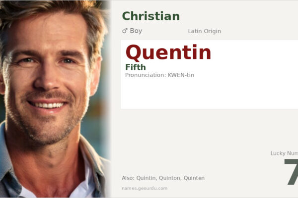 Quentin Name Meaning — Latin Origin, Boy Name & Details (2025)