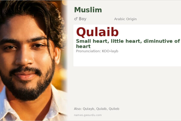 Qulaib Name Meaning — Arabic Origin, Boy Name & Details (2025)