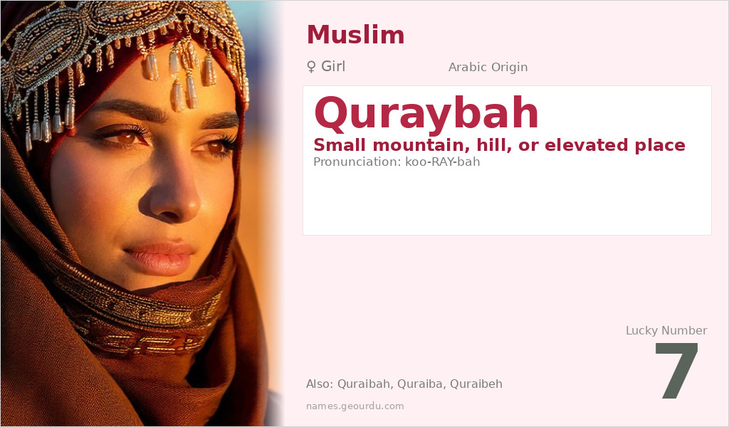Quraybah Name Meaning and Details