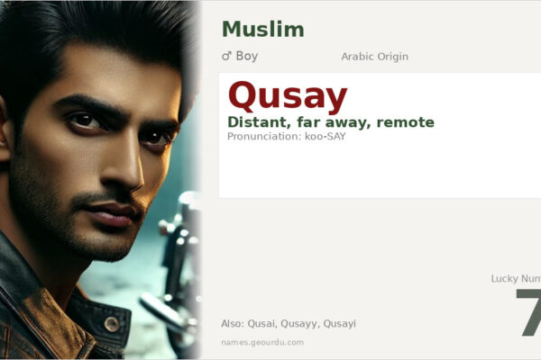 Qusay Name Meaning — Arabic Origin, Boy Name & History (2025)