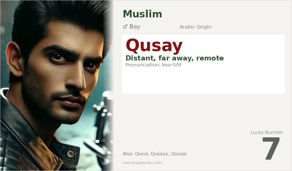 Qusay Name Meaning and Details
