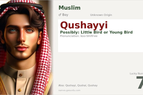 Qushayyi Name Meaning — Origin, Gender & Details (2025)