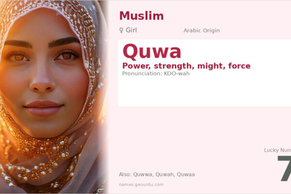 Quwa Name Meaning — Arabic Origin, Girl Name & Details (2025)