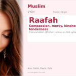 Raafah Name Meaning and Details