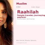Raahilah Name Meaning and Details