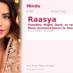 Raasya Name Meaning and Details