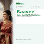 Raavee Name Meaning and Details