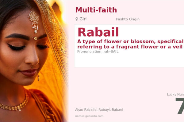 Rabail Name Meaning — Pashto Origin, Girl Name & Cultural Significance (2025)