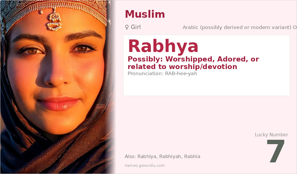 Rabhya Name Meaning and Details