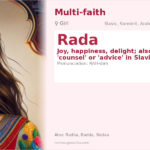 Rada Name Meaning and Details