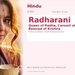 Radharani Name Meaning and Details