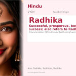 Radhika Name Meaning and Details