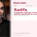Radifa Name Meaning and Details