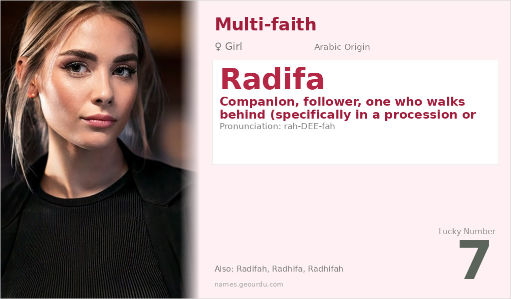 Radifa Name Meaning and Details
