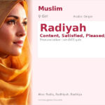 Radiyah Name Meaning and Details
