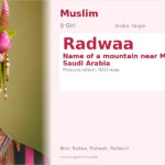 Radwaa Name Meaning and Details