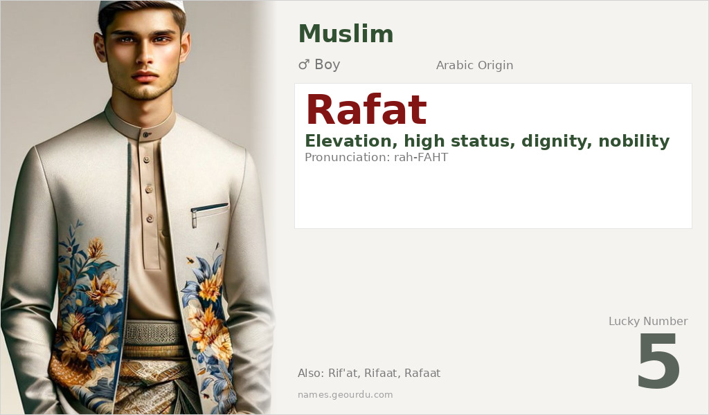 Rafat Name Meaning and Details