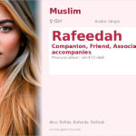 Rafeedah Name Meaning and Details