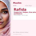 Rafida Name Meaning and Details