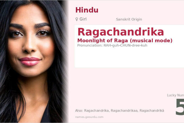 Ragachandrika Meaning — Sanskrit Origin, Girl Name & Details (2025)