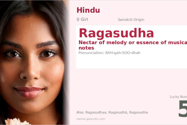 Ragasudha Name Meaning — Sanskrit Origin, Girl Hindu Name & Details (2025)