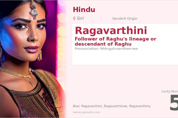 Ragavarthini Meaning — Sanskrit Origin, Girl Name & Details (2025)