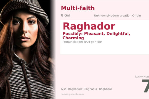 Raghador Name Meaning — Origin, Gender & Details (2025)