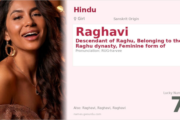 Raghavi Name Meaning — Sanskrit Origin, Girl Name & Details (2025)