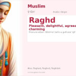 Raghd Name Meaning and Details