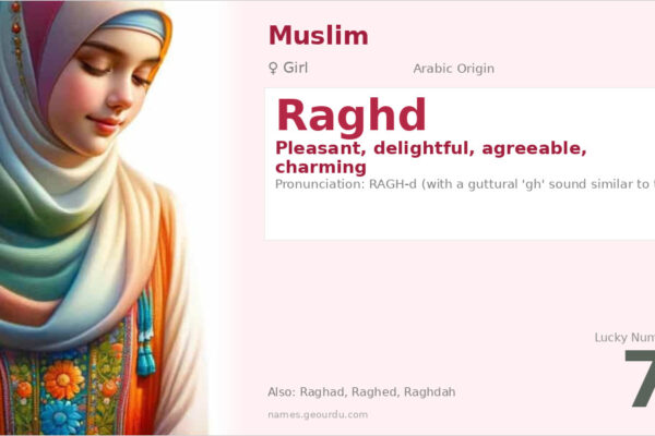 Raghd Name Meaning — Arabic Origin, Girl’s Name & Details (2025)
