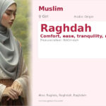 Raghdah Name Meaning and Details