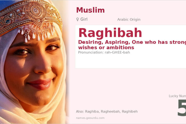 Raghibah Name Meaning — Arabic Origin, Girl’s Name & Islamic Significance (2025)