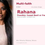 Rahana Name Meaning and Details