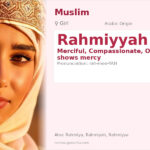 Rahmiyyah Name Meaning and Details