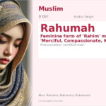 Rahumah Name Meaning and Details